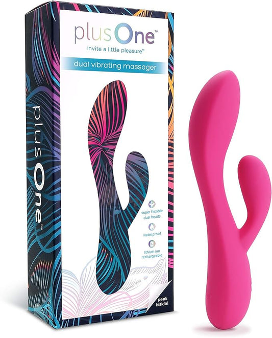 Plus One Dual Vibrating Messager